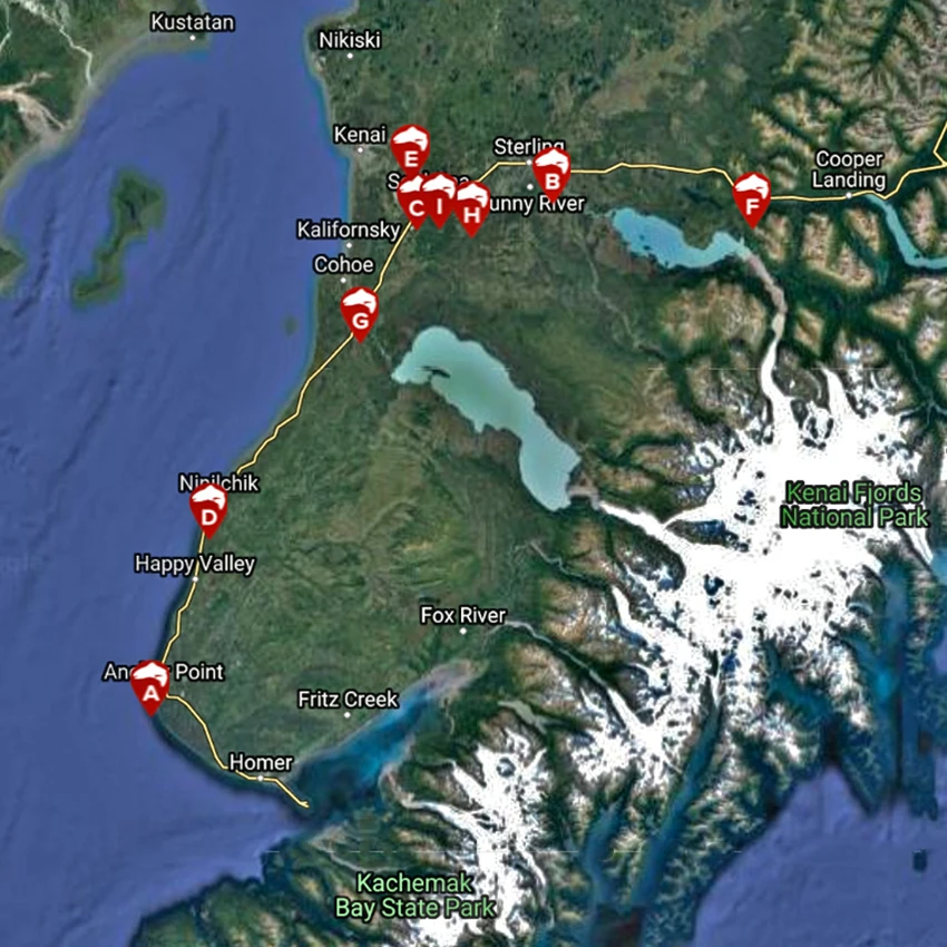 Boat Launches Map 850×850