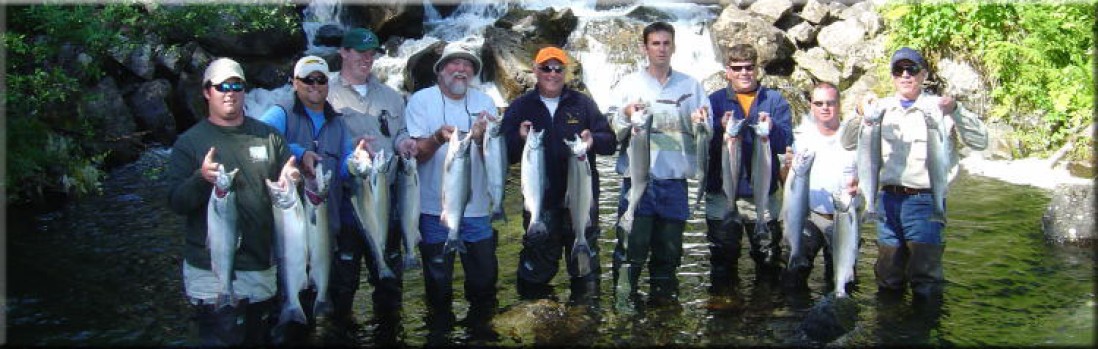 Alligators in Alaska: Silver Salmon fishing at the Gator