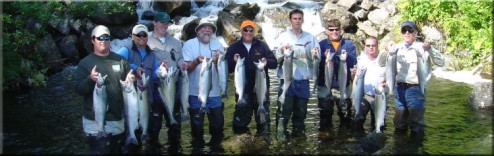 Alligators in Alaska: Silver Salmon fishing at the Gator