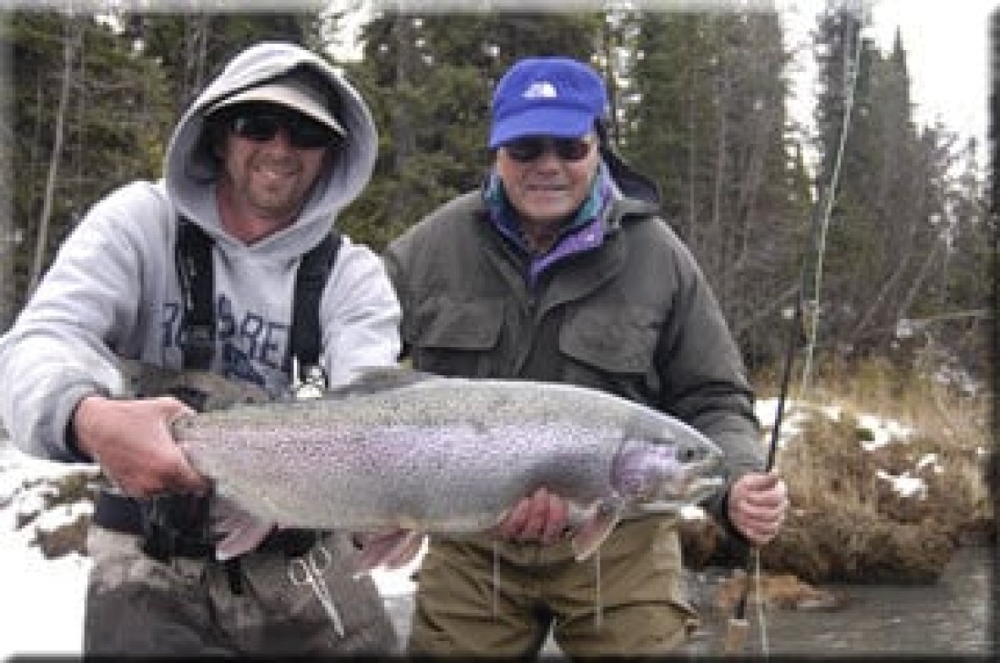 Alaska fly fishing for trout